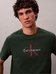 Majica s kratkimi rokavi in monogramom Calvin Klein - Slika 5 iz 6