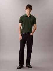 Calvin Klein Green Cotton Pique Classic Polo Shirt - Image 1 of 6
