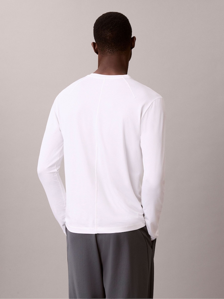 Calvin Klein Breathable Quick-Dry Long Sleeve Gym T-Shirt - Slika 2 iz 6