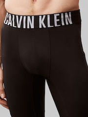 Calvin Klein Black Wicking Quick-Dry Performance Gym Tights - Image 4 of 6