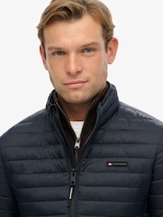 Superdry Blue Fuji Lite Padded Jacket - Image 5 of 7