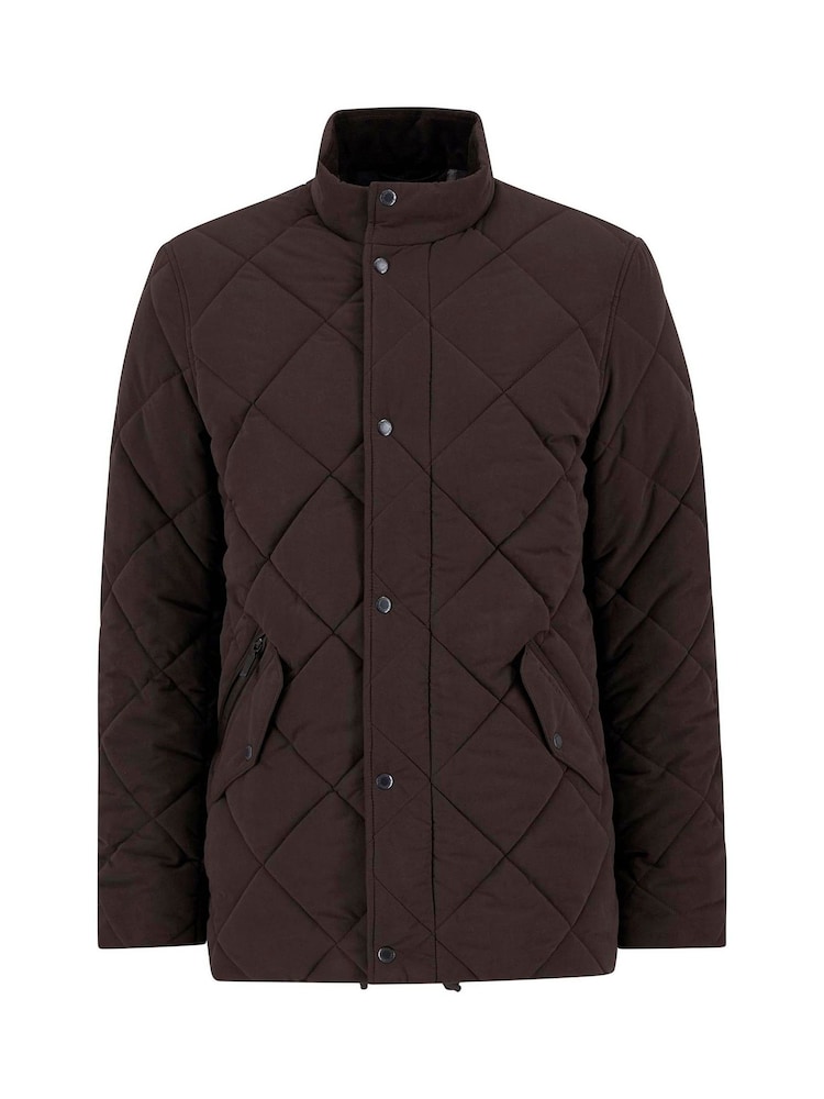 Barbour® Black Winter Chelsea Coat - Image 7 of 7 Barbour® Black Winter Chelsea Coat - Image 7 of 7