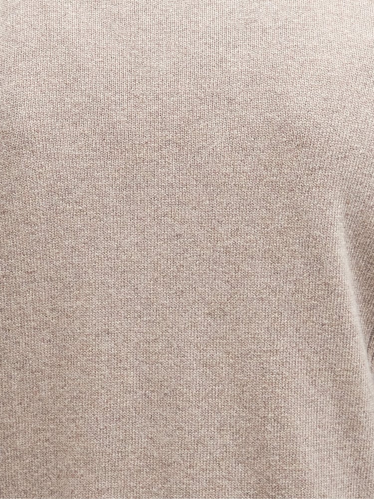 Barbour® Natural Nelson Essential Half Zip Jumper - Image 5 of 5