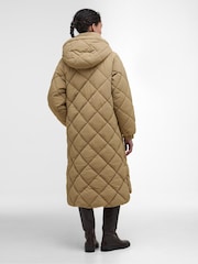 Barbour® Brown Kirkton Puf Military Coat - Image 3 of 9