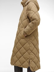 Barbour® Brown Kirkton Puf Military Coat - Image 5 of 9