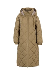 Barbour® Brown Kirkton Puf Military Coat - Image 6 of 9