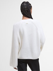 Barbour® Natural Vera Knit Cloud Jumper - Image 3 of 7