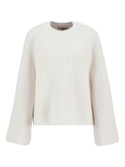 Barbour® Natural Vera Knit Cloud Jumper - Image 6 of 7