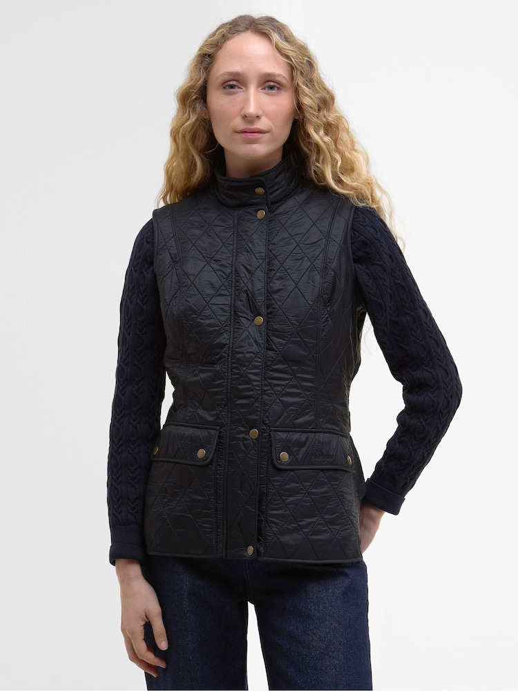 Barbour® Black Wray Gilet - Image 1 of 9
