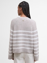 Barbour® Natural Irene Knit Oat Jumper - Image 3 of 8