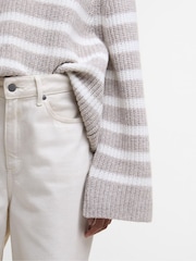 Barbour® Natural Irene Knit Oat Jumper - Image 5 of 8