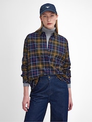 Barbour® Brown Elishaw Check  Classic Shirt - Image 1 of 8