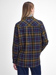 Barbour® Brown Elishaw Check  Classic Shirt - Image 3 of 8