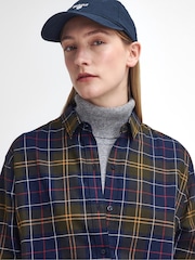 Barbour® Brown Elishaw Check  Classic Shirt - Image 4 of 8