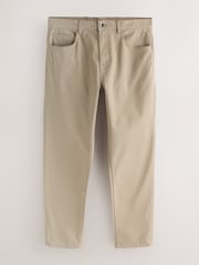 Neutral Slim Fit 5 Pocket Soft Touch Trousers - Image 1 of 5