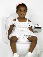 My Carry Potty White and Pink My Little Trainer Seat - Image 4 of 5