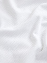 White Textured Oversized Boxy T-Shirt (3-16yrs) - Image 7 of 8