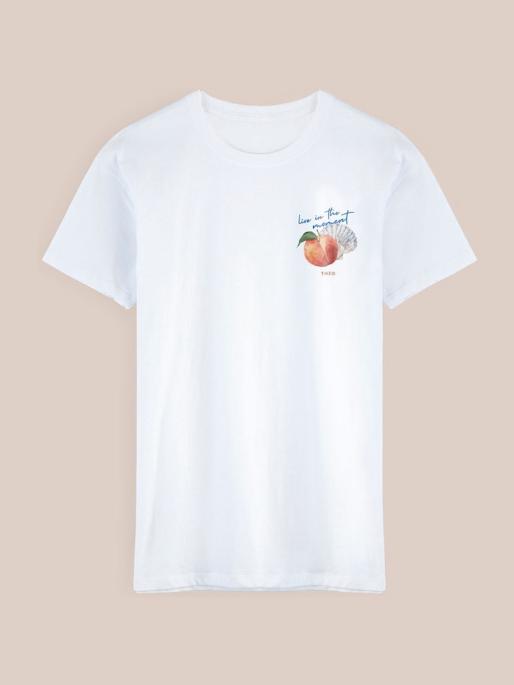 Personalised Unisex 'Dolce Far Niente' Graphic T-Shirt By Stitch Style - Image 1 of 5 Personalised Unisex 'Dolce Far Niente' Graphic T-Shirt By Stitch Style - Image 1 of 5