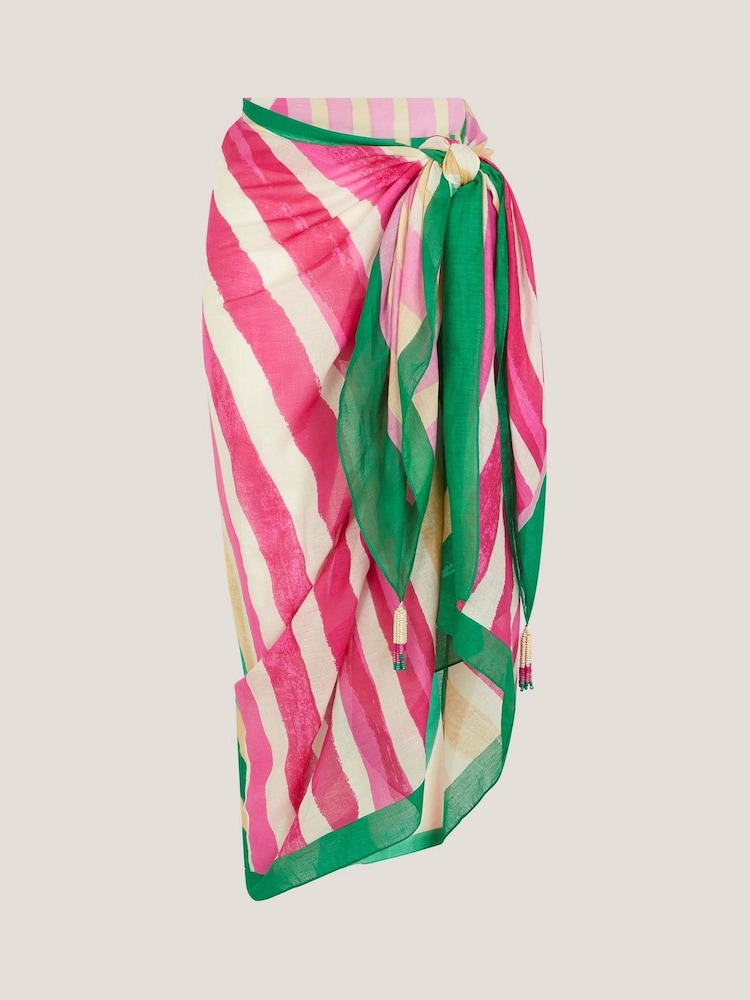 Monsoon Georgia Stripe Sarong - صورة 1 من 1