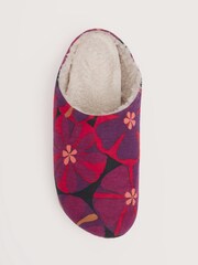 Seasalt Cornwall Purple Nightjar Mule Slippers - Image 6 of 6