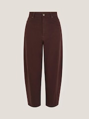 Monsoon Brown Leah Barrel Jeans - Image 5 of 5