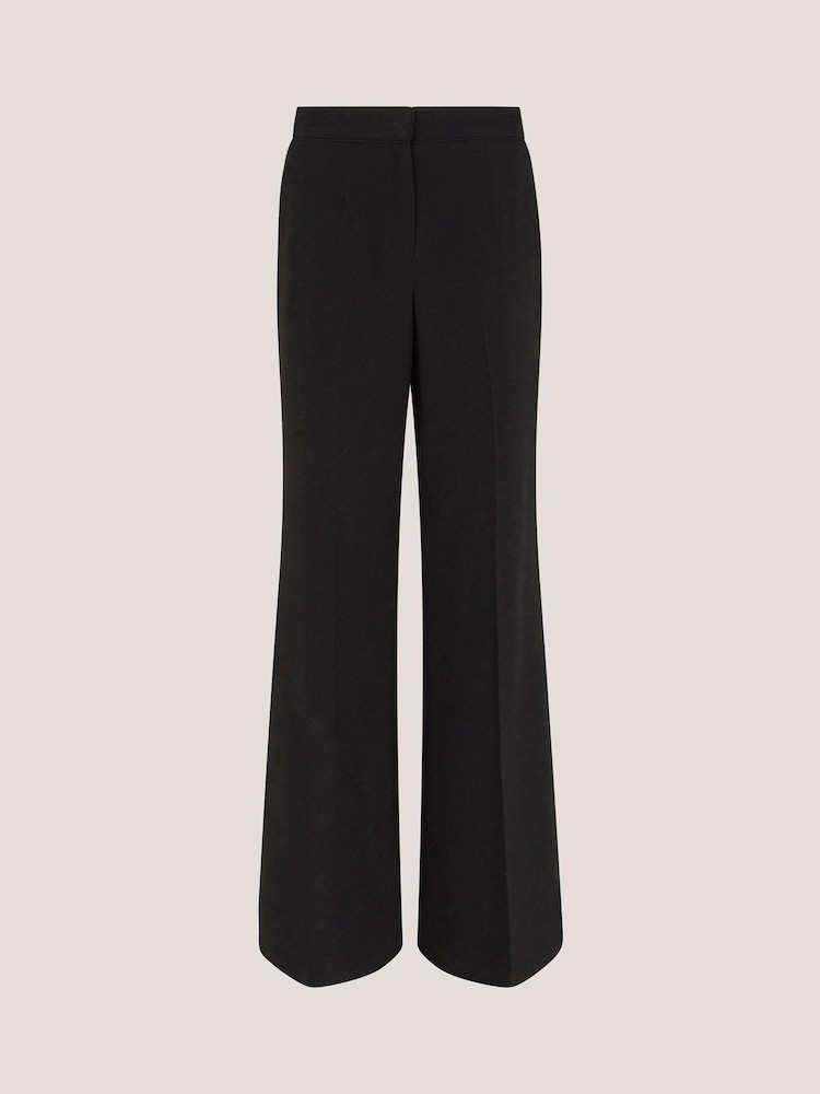 Monsoon Black Erin Flared Tailored Trousers - Image 5 of 5