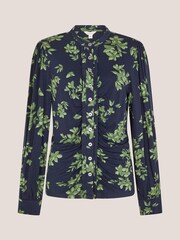 Monsoon Blue Joules Floral Print Jersey Shirt - Image 5 of 5