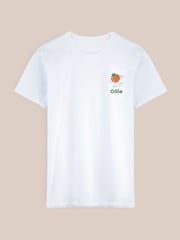 Personalised Unisex Fruit Graphic T-Shirt By Stitch Style - Image 1 of 5