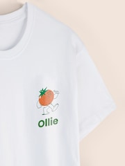 Personalised Unisex Fruit Graphic T-Shirt By Stitch Style - Image 2 of 5