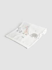 JoJo Maman Bébé Personalised Embroidered Shawl - Image 3 of 3