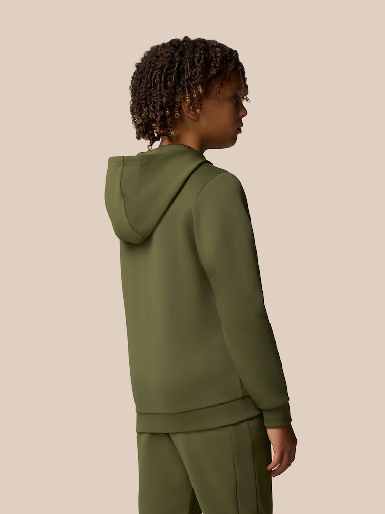 Castore Green Scuba Hoodie - Image 2 of 11 Castore Green Scuba Hoodie - Image 2 of 11