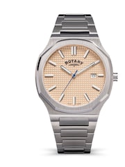 Rotary Silver Animal Stainless Steel Bracelet Watch - Image 1 of 6