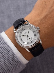 Rotary Black Heritage Sherlock Stainless Steel Strap Watch - Image 3 of 5