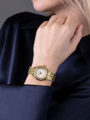 Rotary Gold Plated Brilliance Bracelet Watch - Image 3 of 6