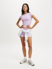 Cotton On Purple Ultra Soft Fitted T-Shirt - Image 4 of 4