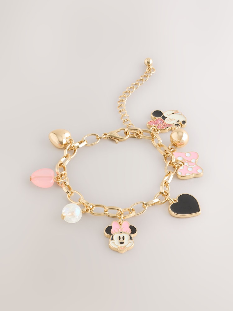 Pink Minnie Mouse Charm Bracelet - Image 1 of 3