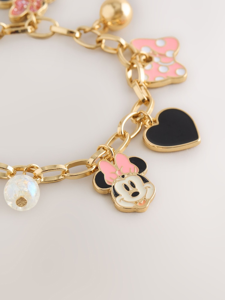 Pink Minnie Mouse Charm Bracelet - Image 2 of 3