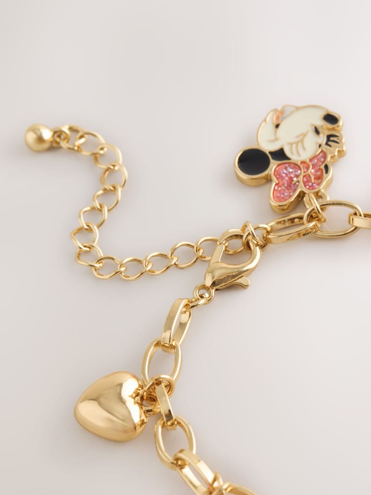 Pink Minnie Mouse Charm Bracelet - Image 3 of 3