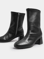 Preto - Yours Curve Extra Wide Fit Block Stretch Boots - Imagem 4 de 5