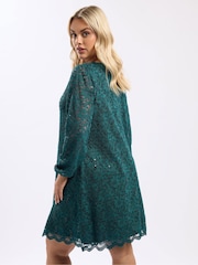 Azul - Yours Curve Lace Party Dress - Imagem 3 de 5