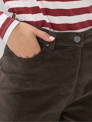 Long Tall Sally Brown Cord Wide Leg Trousers - Image 4 of 5