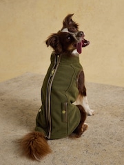 Joules Khaki Heritage Dog Fleece - Image 5 of 11