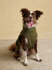 Joules Khaki Heritage Dog Fleece - Image 6 of 11