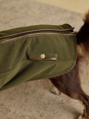 Joules Khaki Heritage Dog Fleece - Image 7 of 11