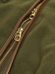 Joules Khaki Heritage Dog Fleece - Image 9 of 11