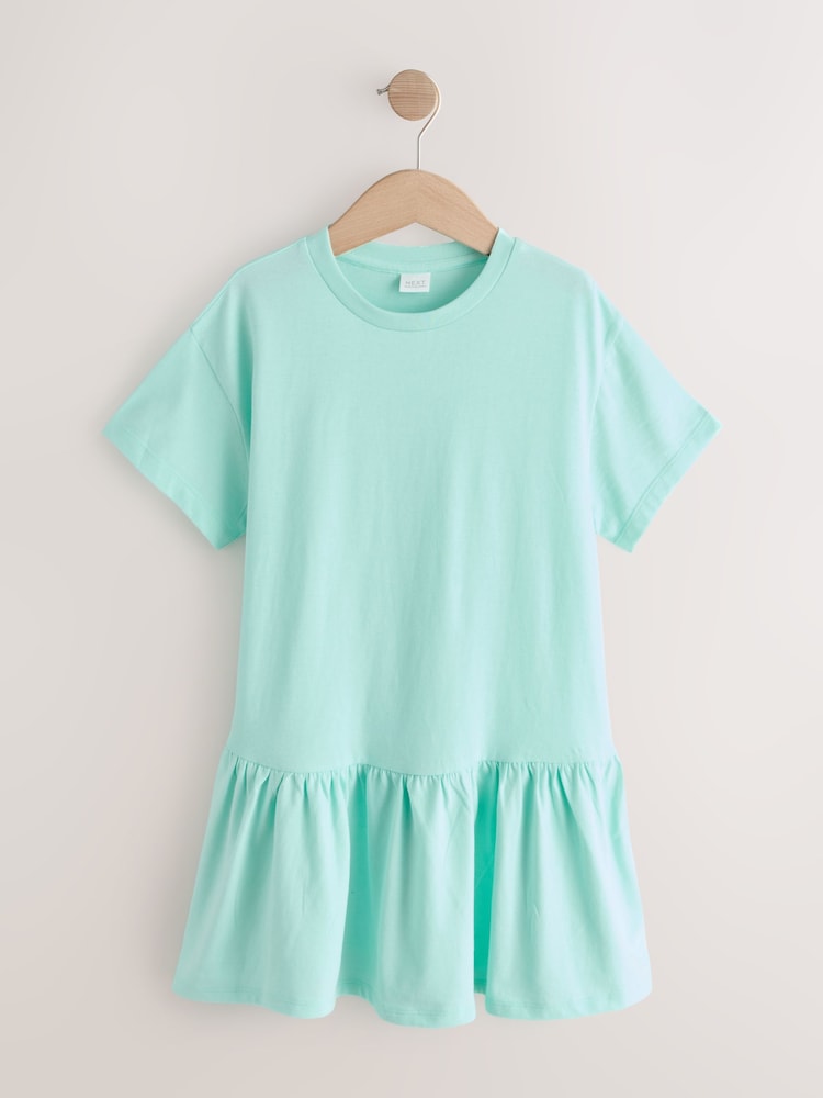 Mint Green T-Shirt Dress (3-16yrs) - Image 1 of 4