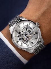 Rotary Silver Greenwich Stainless Steel Bracelet Watch - Image 3 of 5