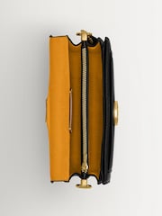 COACH Black Polished Pebble Leather Tabby Shoulder Bag 20 Refresh - Image 4 of 8