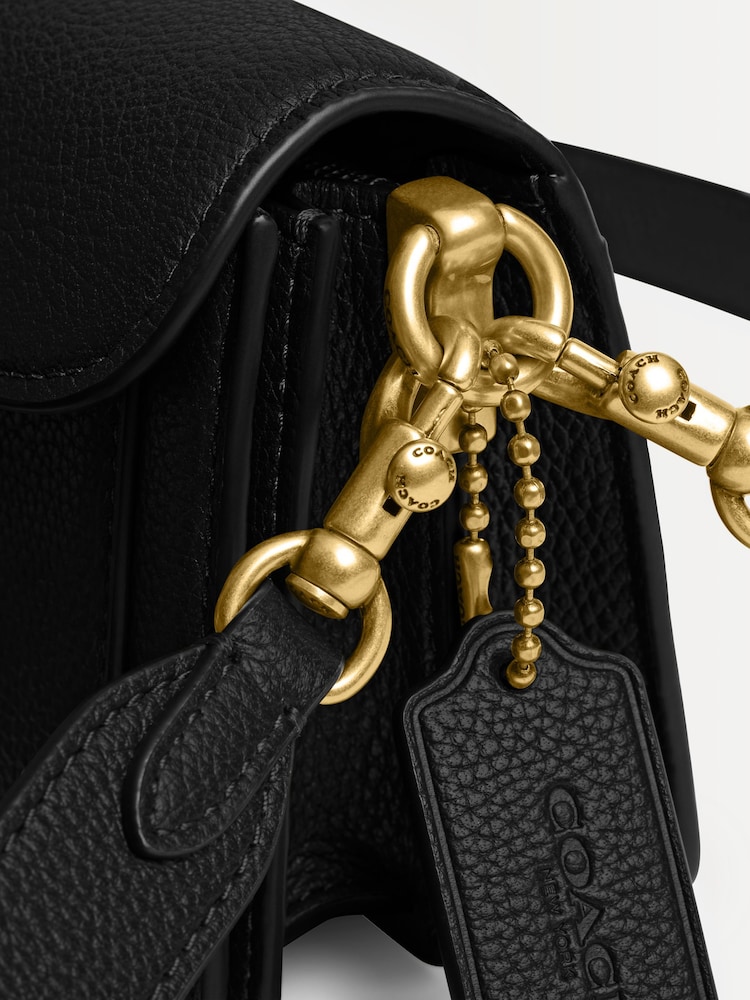 COACH Black/Gold Tabby Shoulder Bag 20 - Image 7 of 7 COACH Black/Gold Tabby Shoulder Bag 20 - Image 7 of 7