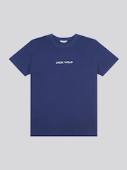 Jack Wills Chrome Black Debdon Regular Fit T-Shirt - Image 4 of 6